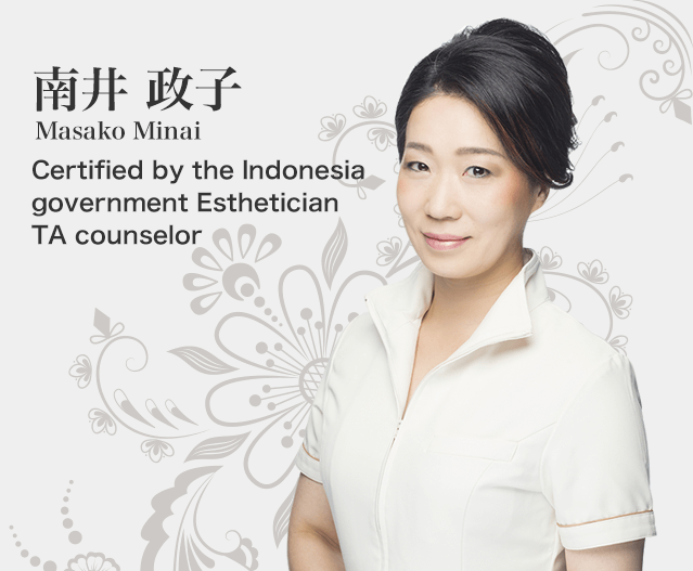 Certified by the Indonesia government Esthetician